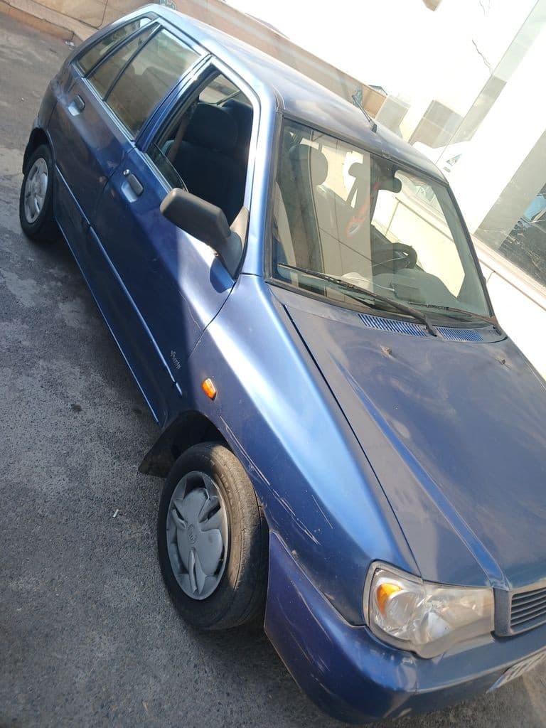 پراید۱۱۱ آبی کاربنیsxمدل ۹۰ - Image 1