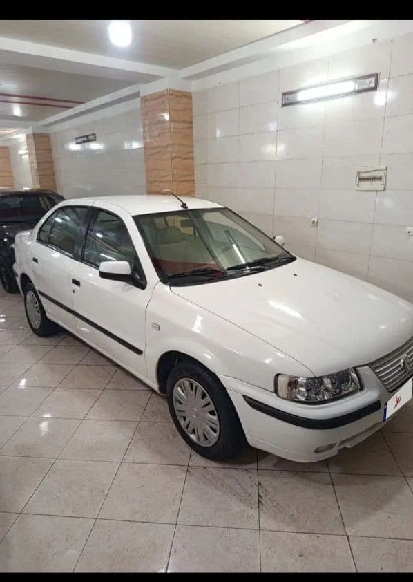 سمند سفید موتور ملی دوگانه سوز شرکتی - Image 1