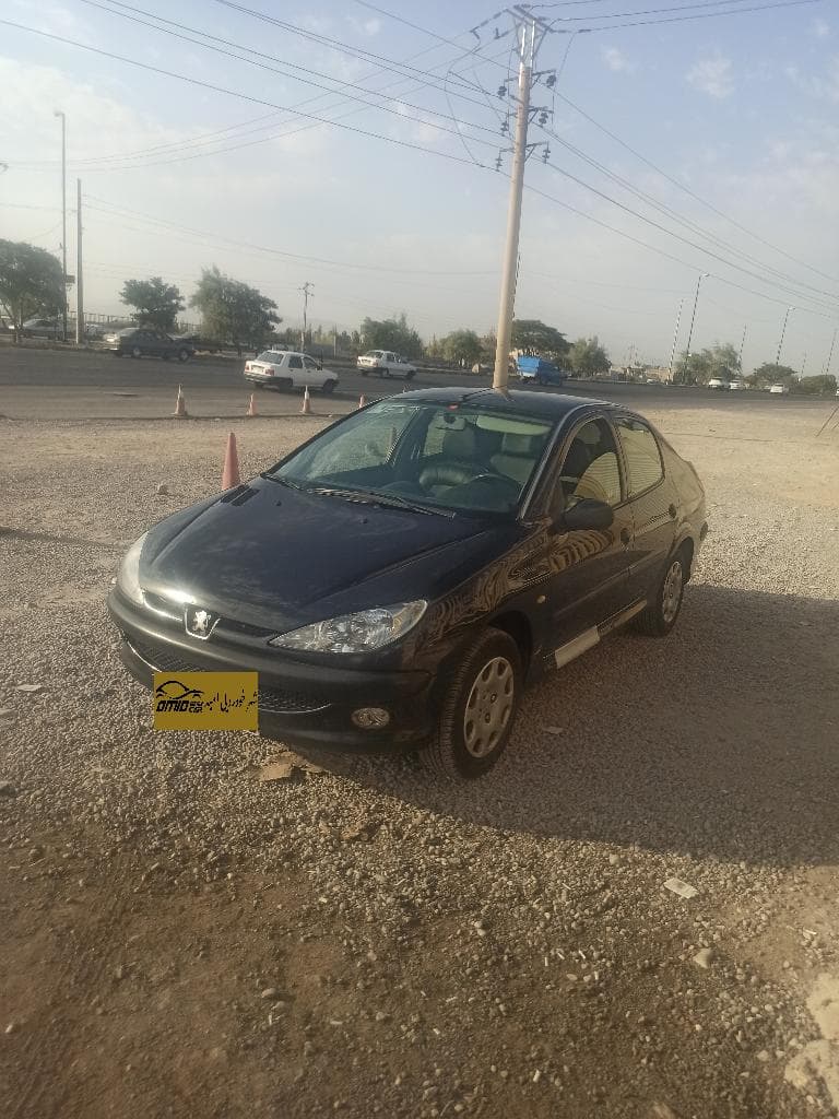 پژو ۲۰۶sd.v8.مدل ۸۹ - Image 1