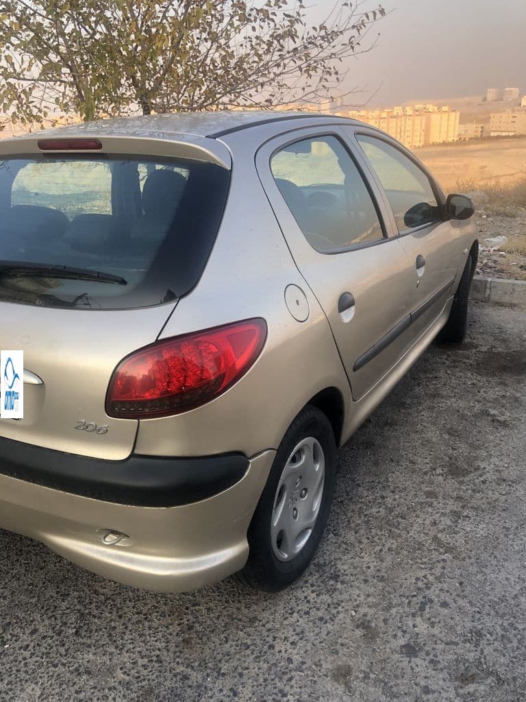 پژو۲۰۶تیپ دو مدل۸۳ - Image 1