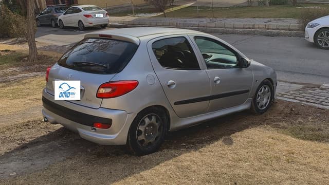 206 تیپ ۵ مدل۸۳ لوازمی