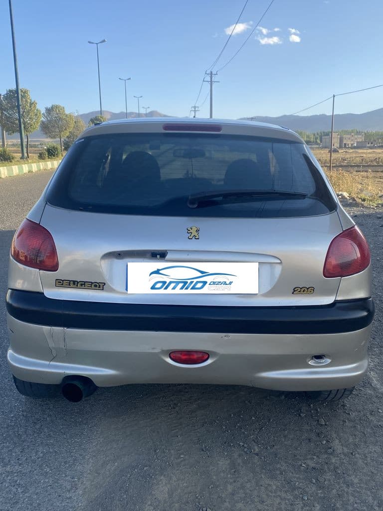 پژو 206 تيپ٢ 1382 - Image 1