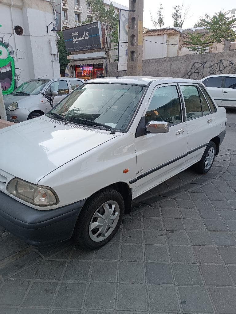 پراید صبا سفید دوگانه سوز - Image 1