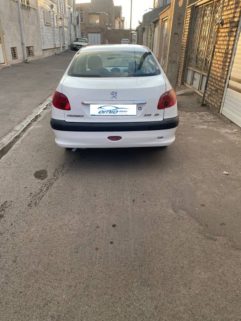 پژو۲۰۶وی  مدل۹۳۸ - Image 1