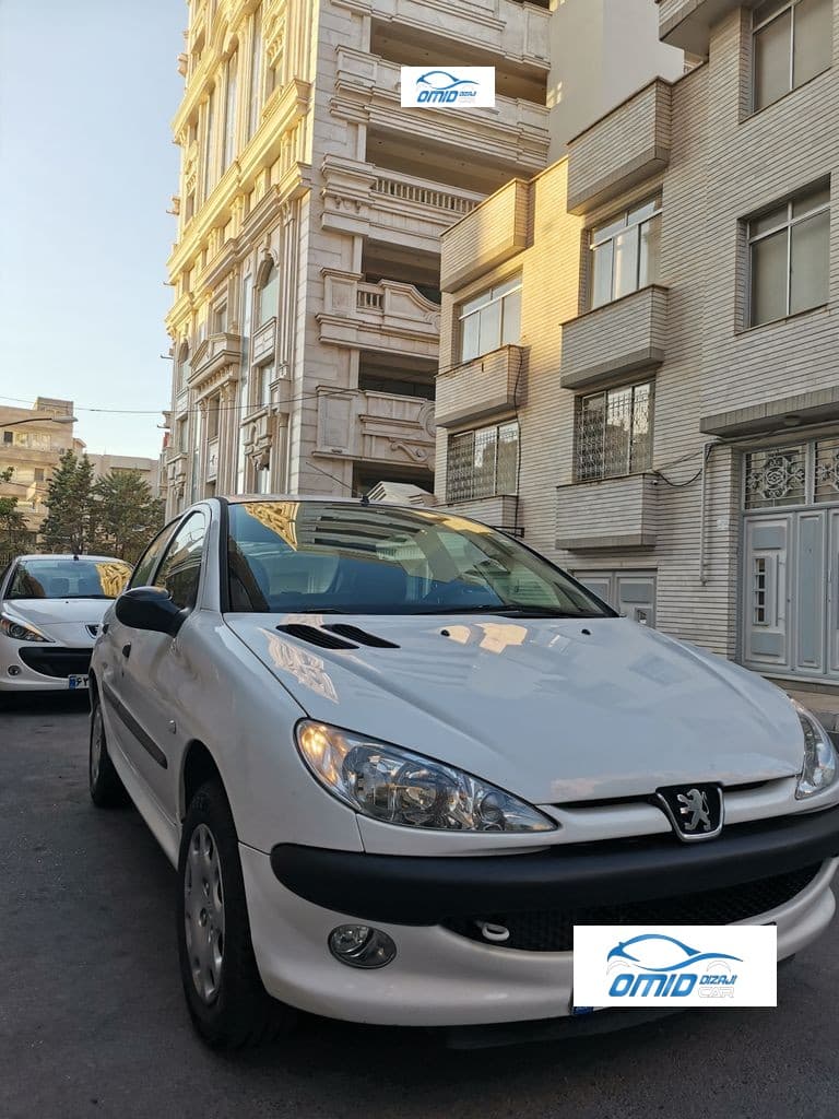 پژو 206 تیپ 2 بدون رنگ کامل جلو عقب پلمپ - تصویر 1