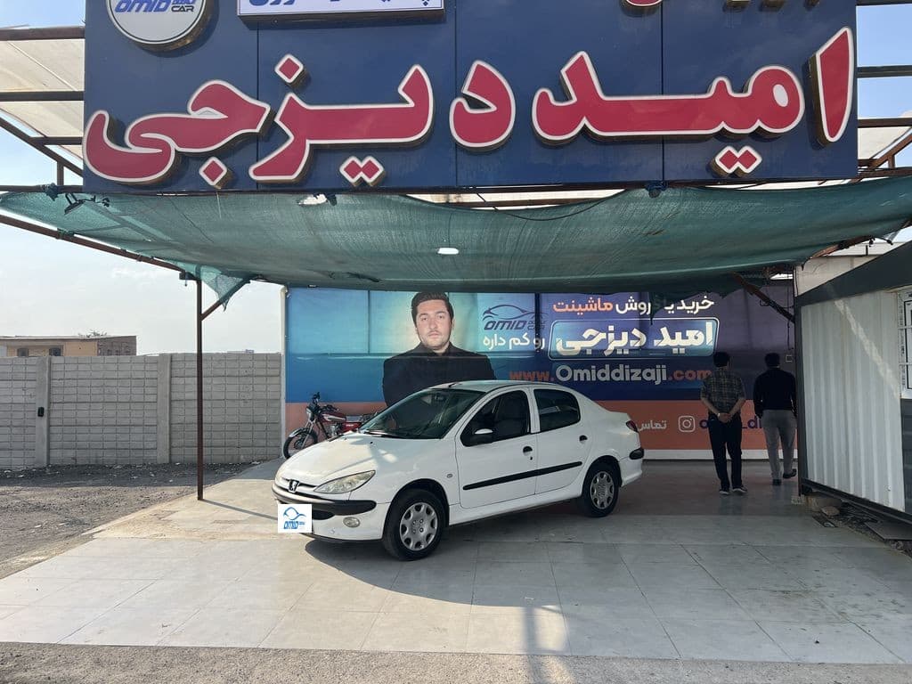پژو 206 sd v8 مدل 90 اعلامی مالک - Image 1