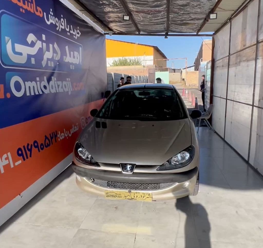 پژو206تیپ 2مدل 88 - Image 1