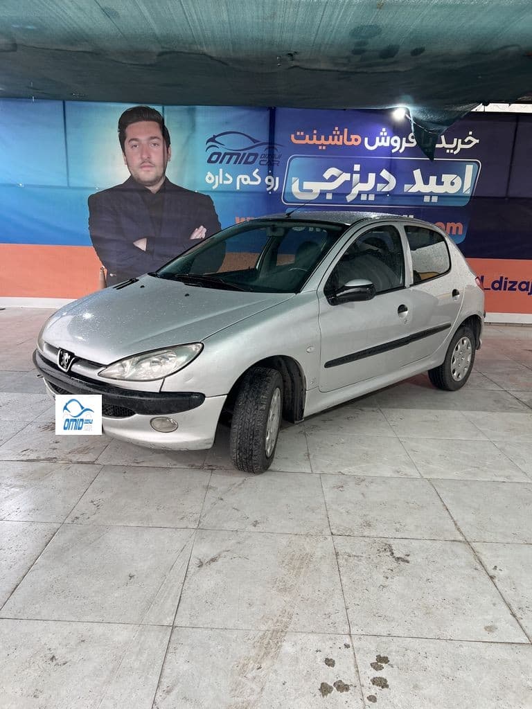 پژو ۲۰۶ تیپ ۳مدل ۸۶{قیمت اعلامی مالک} - Image 1
