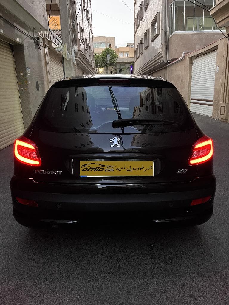 پژو ۲۰۷ دنده مشکی مدل ۹۶ - Image 1