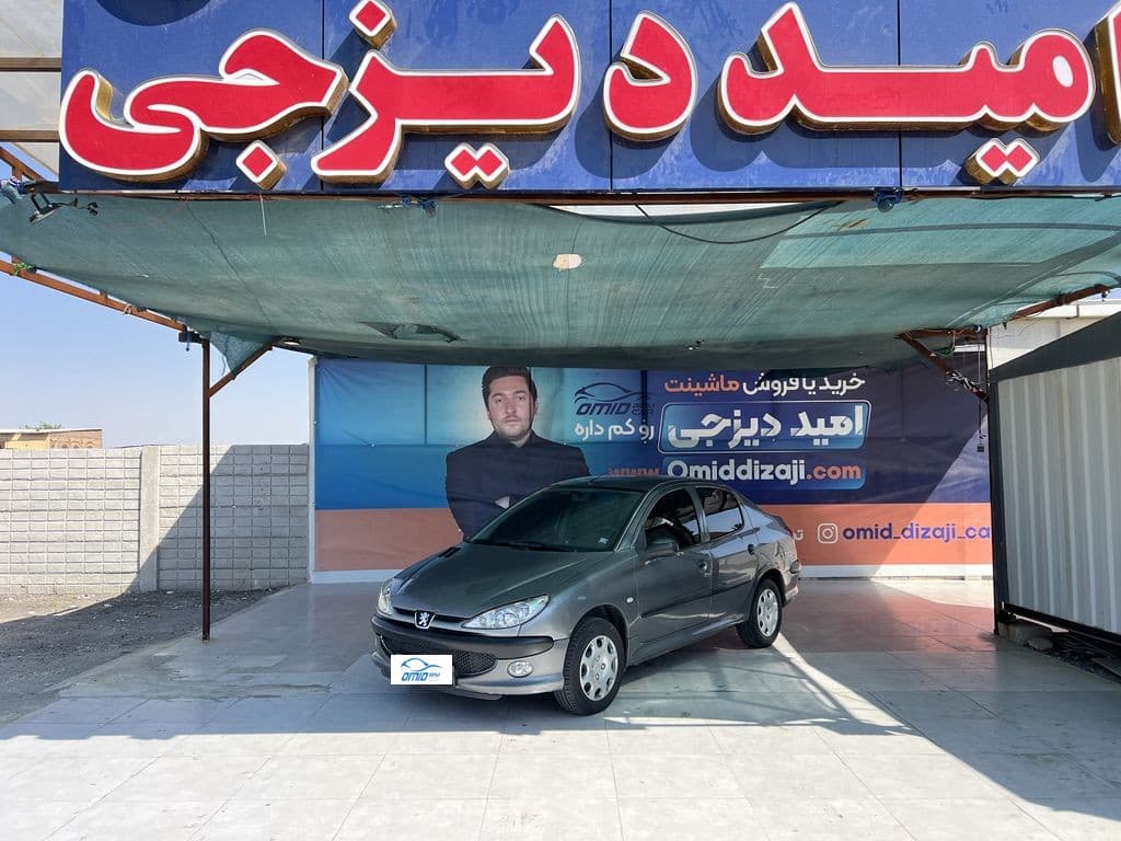 پژو 206 sd   v8  مدل 86 - تصویر 1