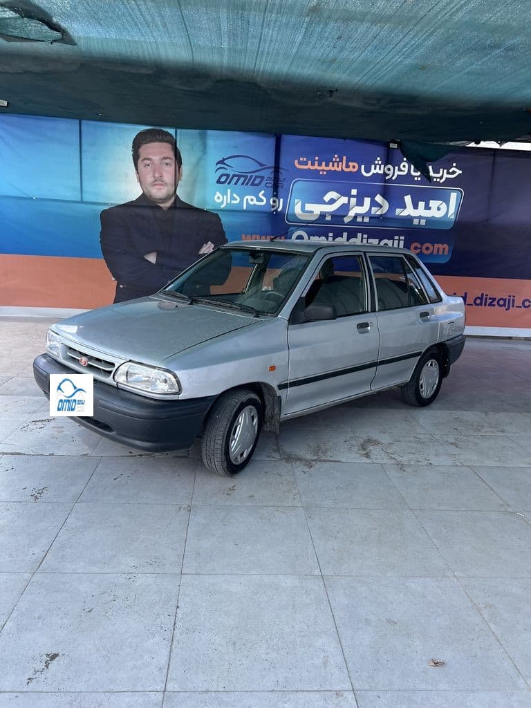 پراید نقره ای مدل 89 تکسوز - Image 1