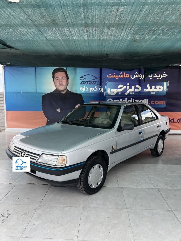 پژو۴۰۵ مدل ۹۱ دوگانه کارخانه بدون رنگ - Image 1