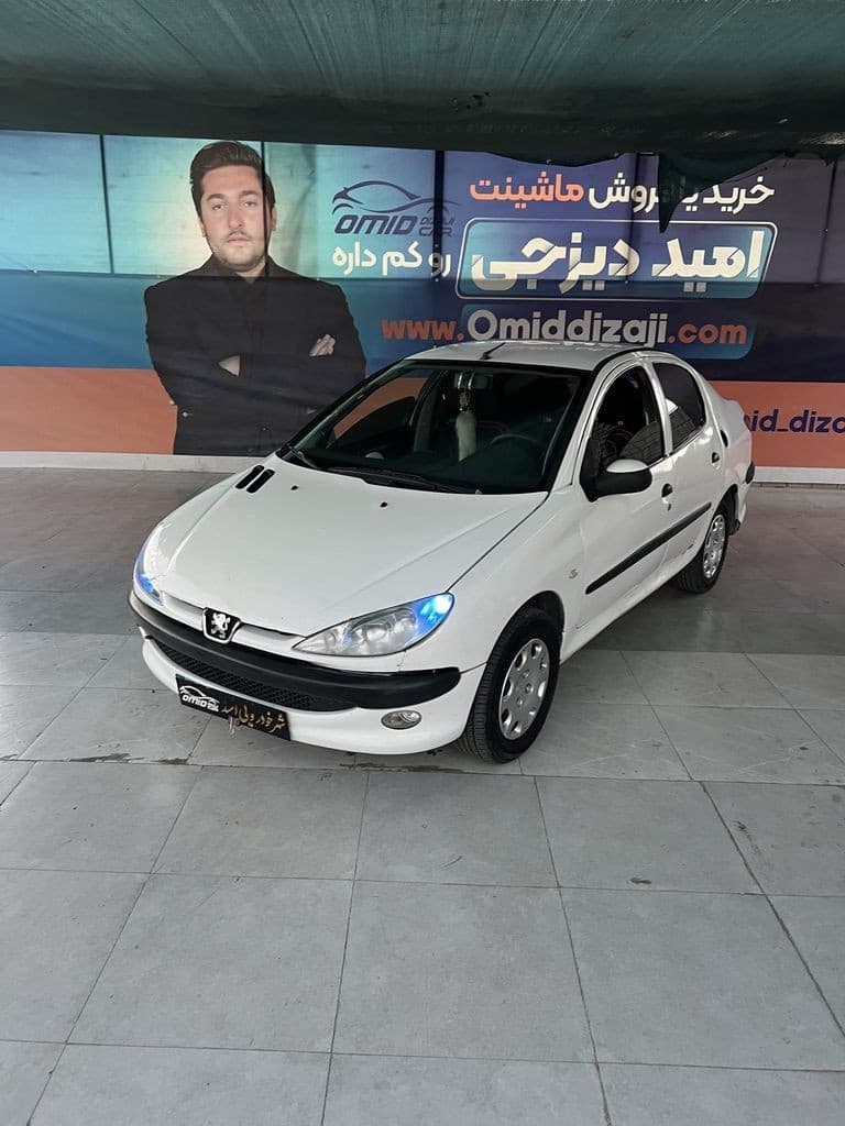 پژو ۲۰۶ sd v2 مدل ۸۸ اعلام مالک - تصویر 1