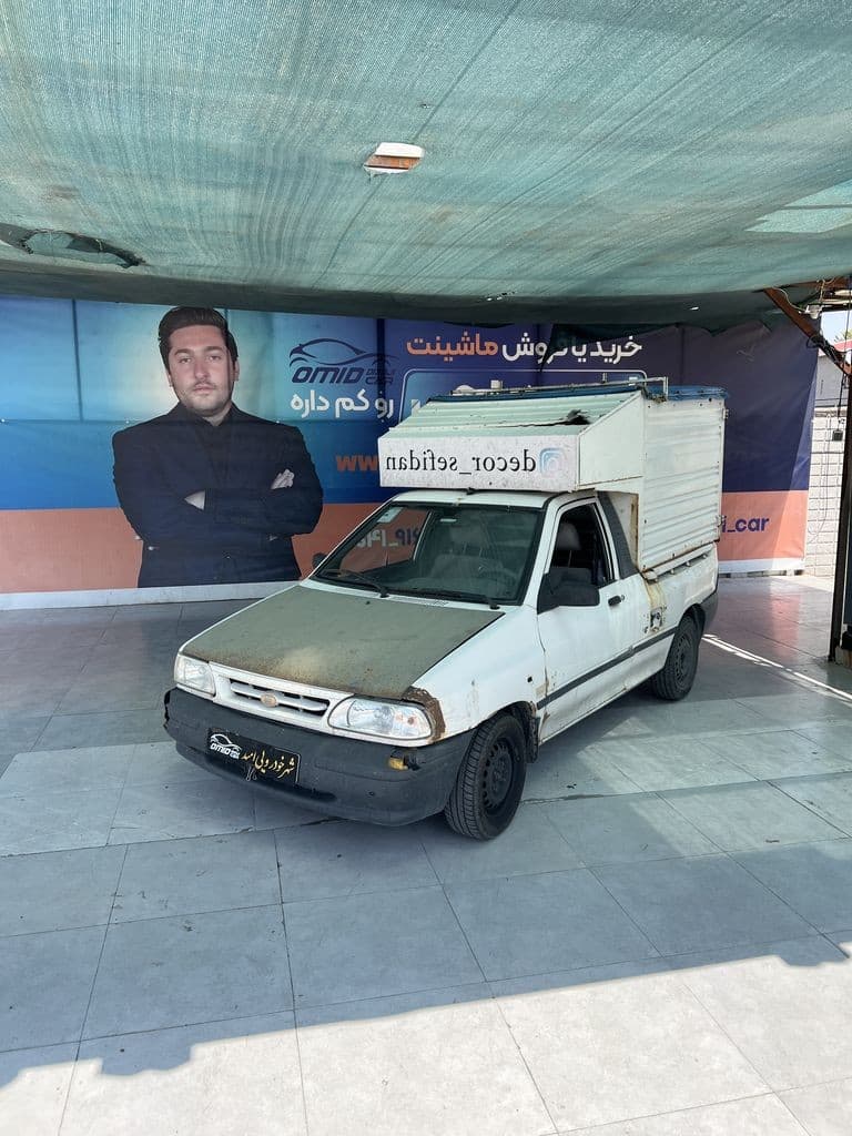 پراید وانت دوگانه دستی مدل 93 - تصویر 1