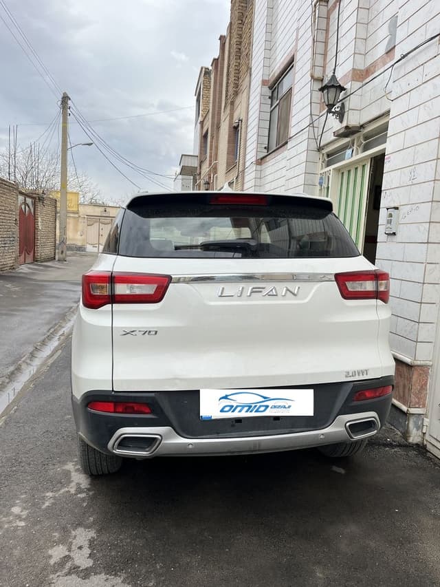 لیفان x70 مدل ۱۴۰۱
