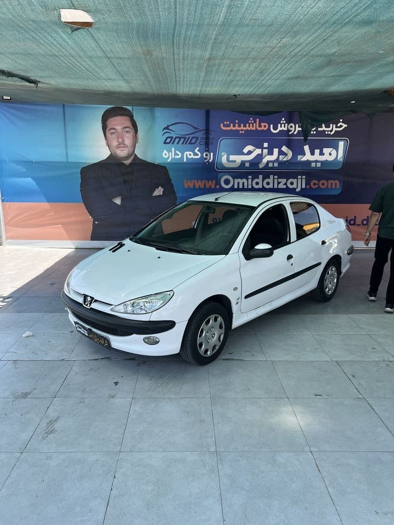 پژو 206sd  v8 مدل 99 اعلام مالک - تصویر 1
