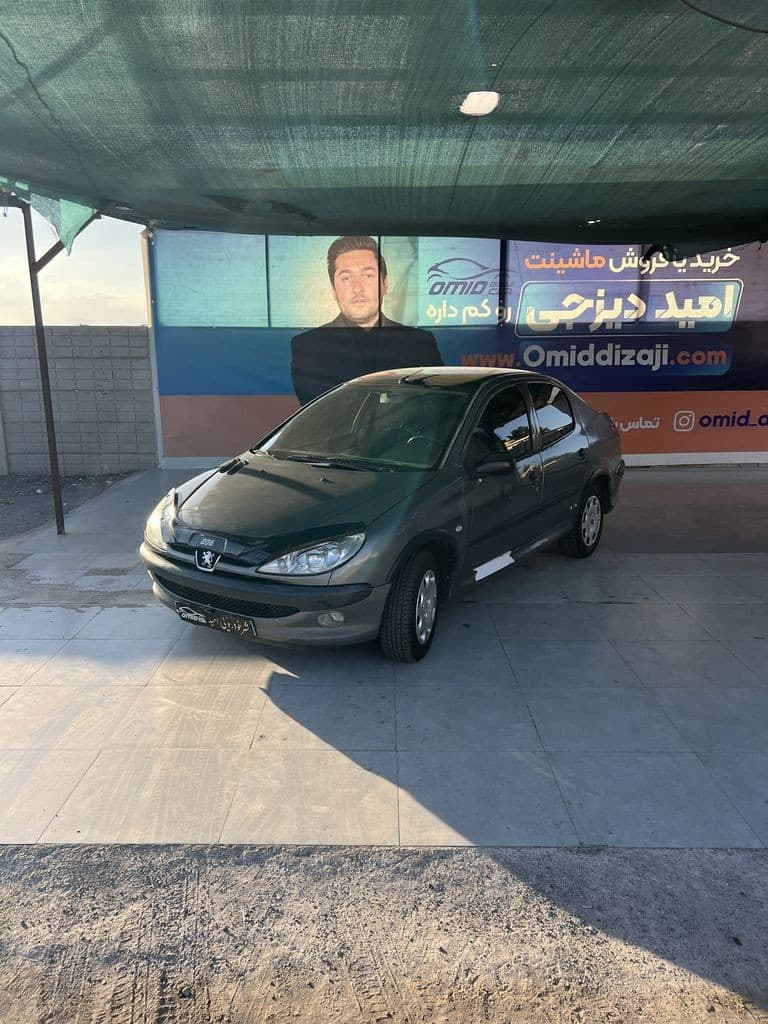 پژو 206 sd v 20مدل 89 - تصویر 1