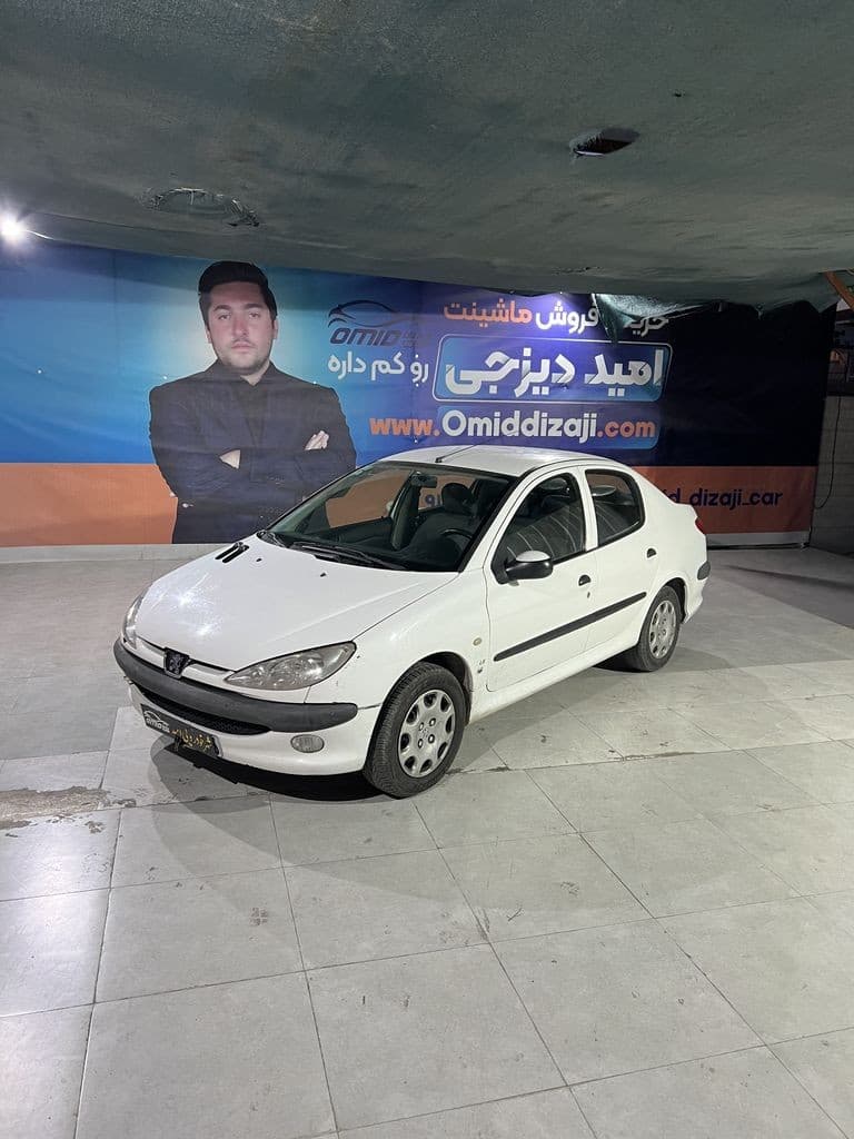 پژو 206sd   v8 مدل 95 - Image 1