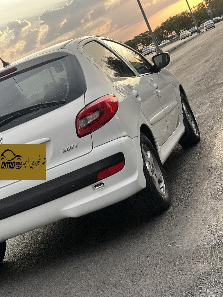 پژو ۲۰۷ بدون رنگ - Image 1