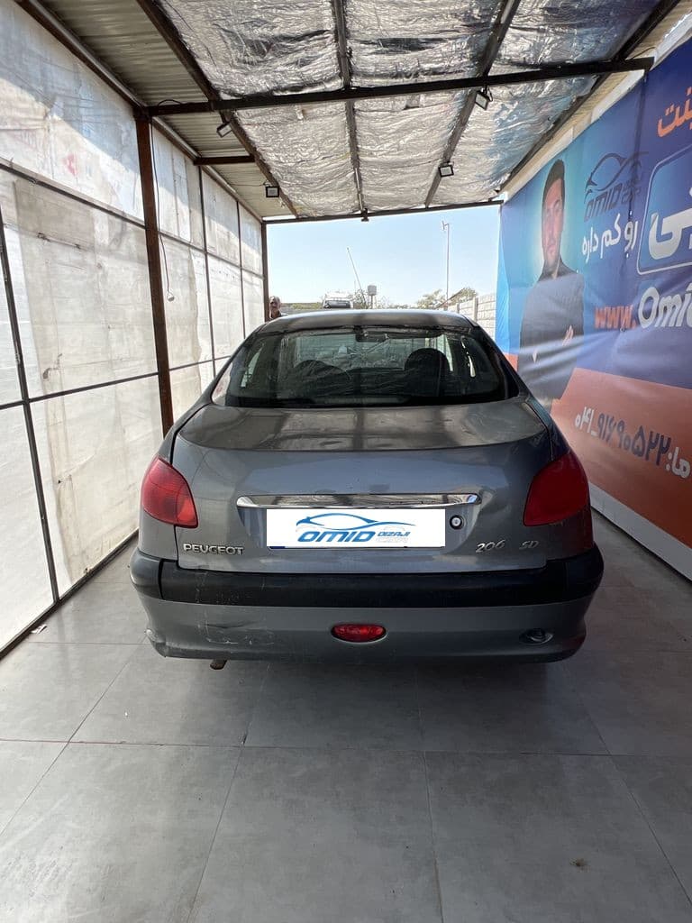 پژو 206sd v1مدل 86 - Image 1