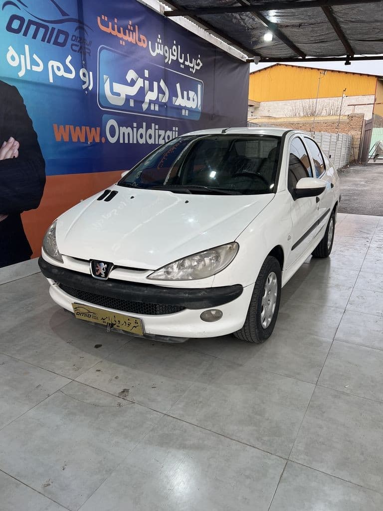 پژو ۲۰۶sd.  V8مدل ۹۴ - Image 1