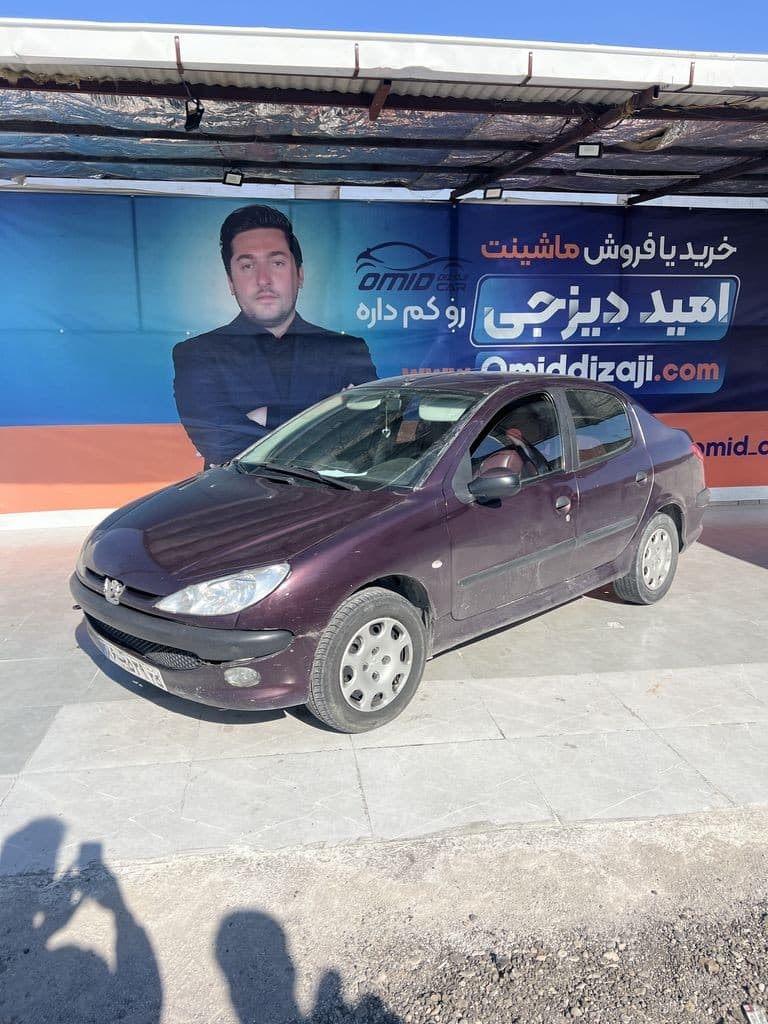 پژو 206sd v1 مدل90 - Image 1