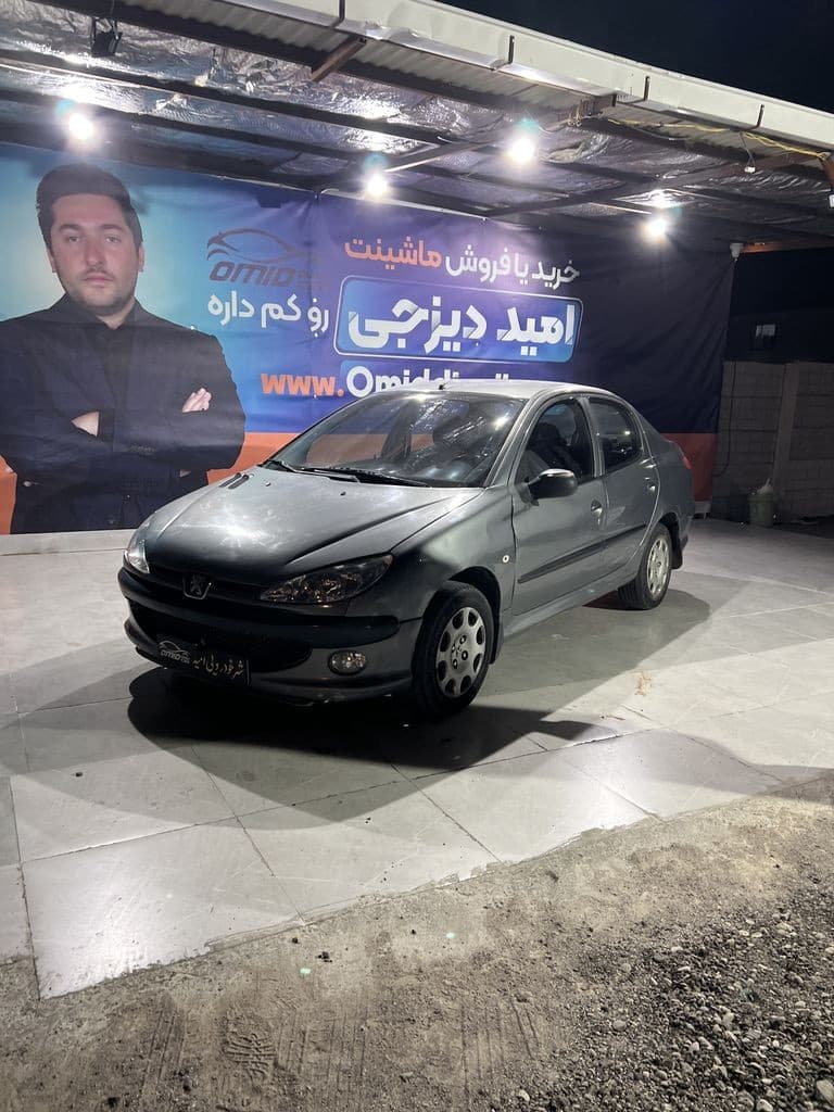پژو ۲۰۶sd. V9مدل ۸۶ - Image 1