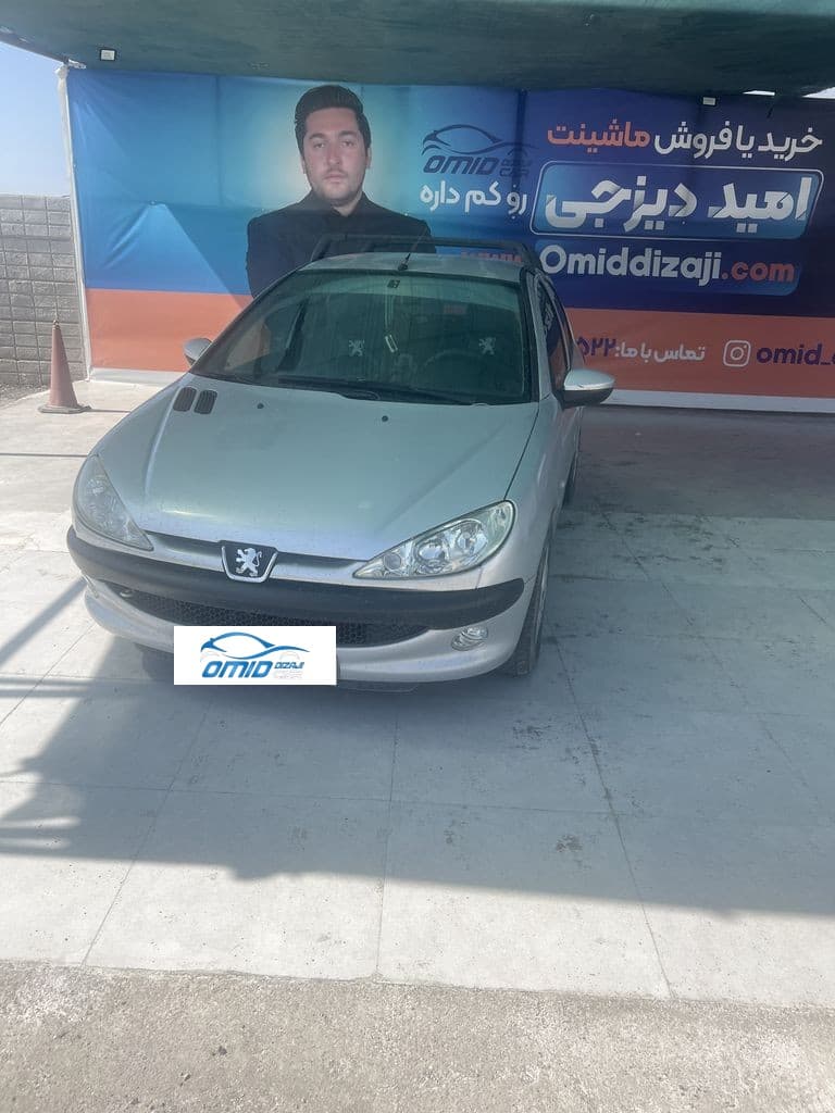 206 نقره ای - Image 1