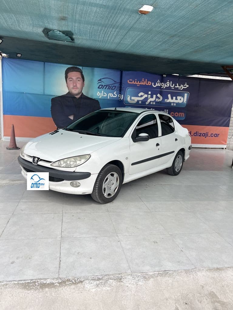 پژو ۲۰۶ sd. V8مدل ۸۹ - Image 1
