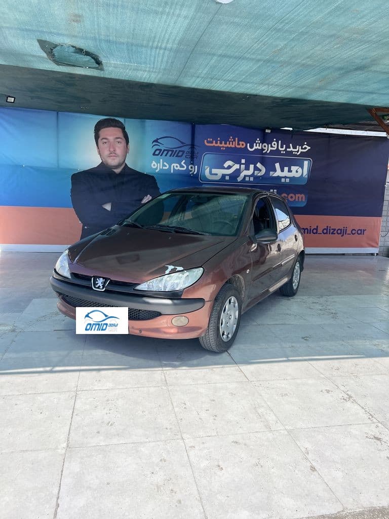 پژو ۲۰۶ تیپ ۲مدل ۸۹ - Image 1