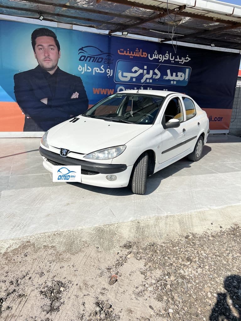 پژو ۲۰۶ sd V8 مدل ۹۶ - Image 1