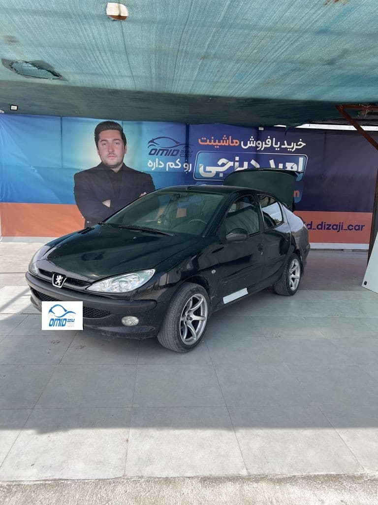 پژو ۲۰۶ sd. V8مدل ۹۰ - Image 1