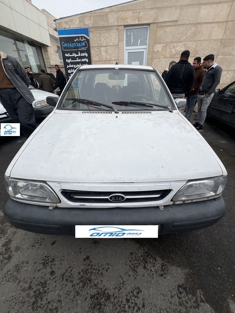 پراید ۸۸ سفید - Image 1
