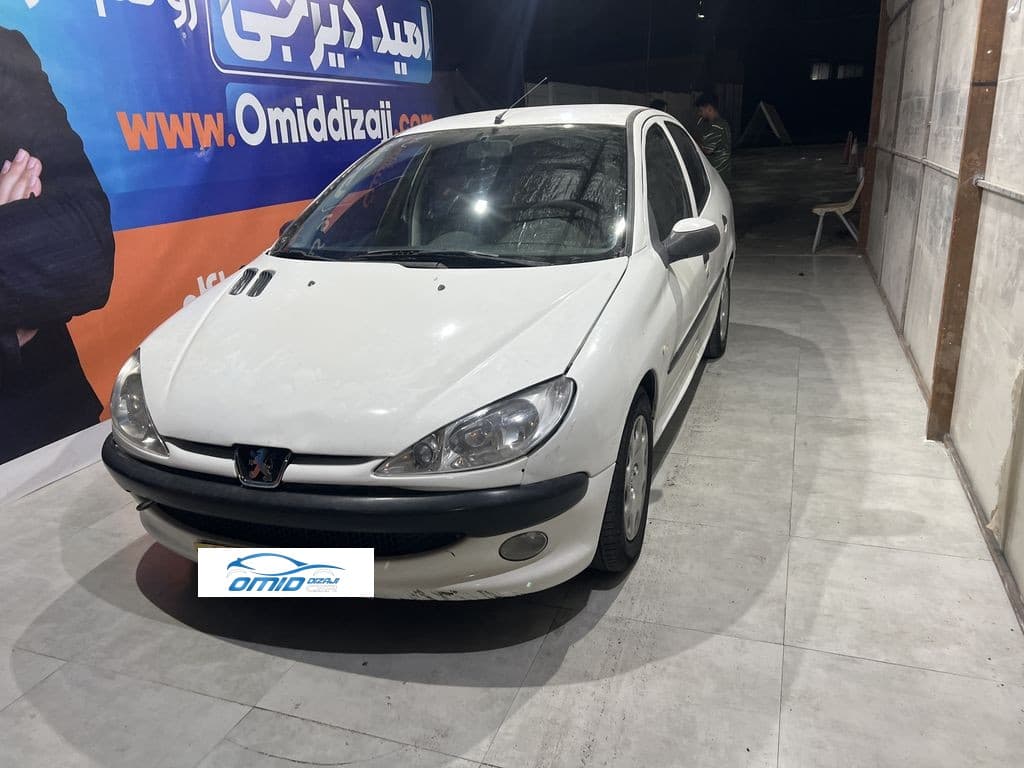 پژو ۲۰۶ sdv1مدل ۸۹ - Image 1