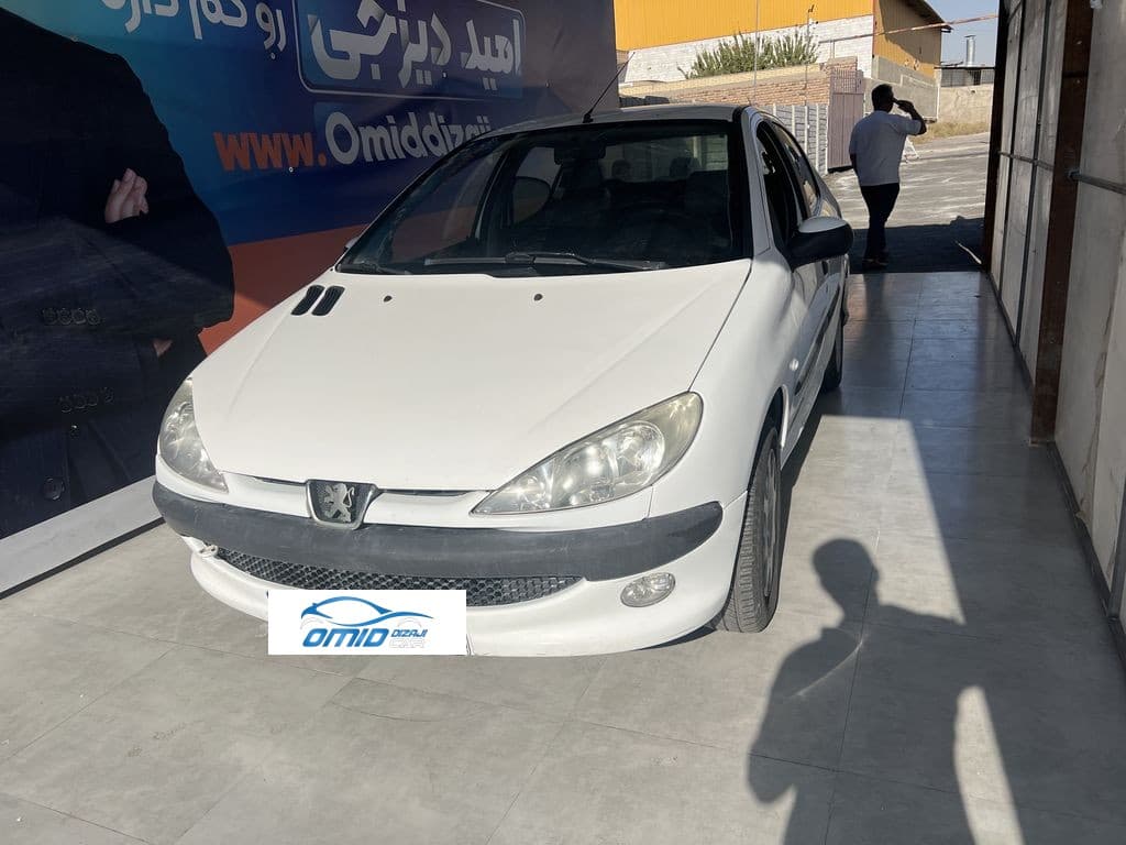 پژو ۲۰۶sd v8مدل ۹۰ - Image 1