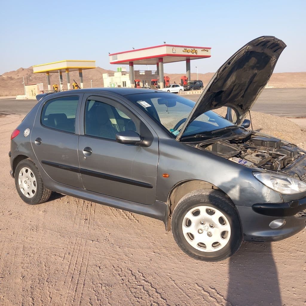 پژو۲۰۶ خاکستری - Image 1