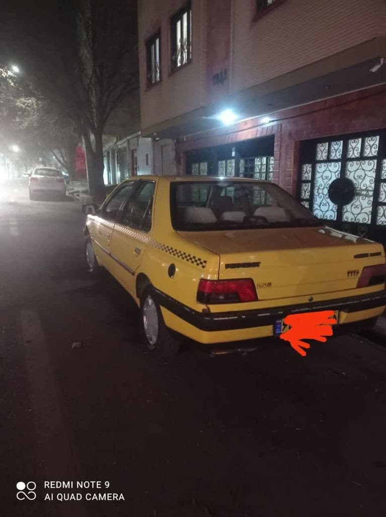 پژو تاکسی مدل 96 دوگانه کارخانه - Image 1