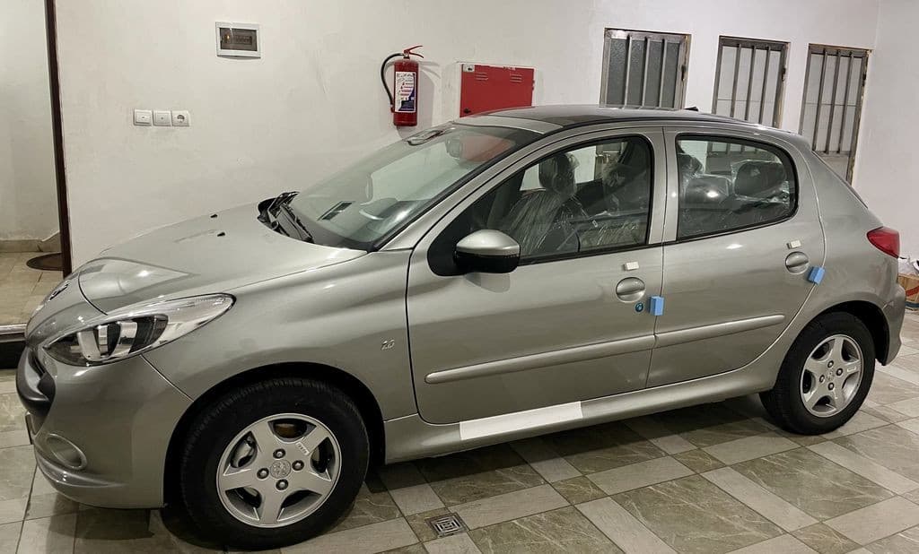 پژو 207 پانورما صفر tu5 plus ارتقا یافته esp با رینگ مدل آذر 1404 تیتانیوم - Image 1