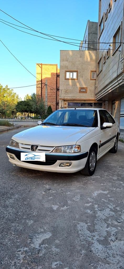 پژو پارس سفید 87 - Image 1