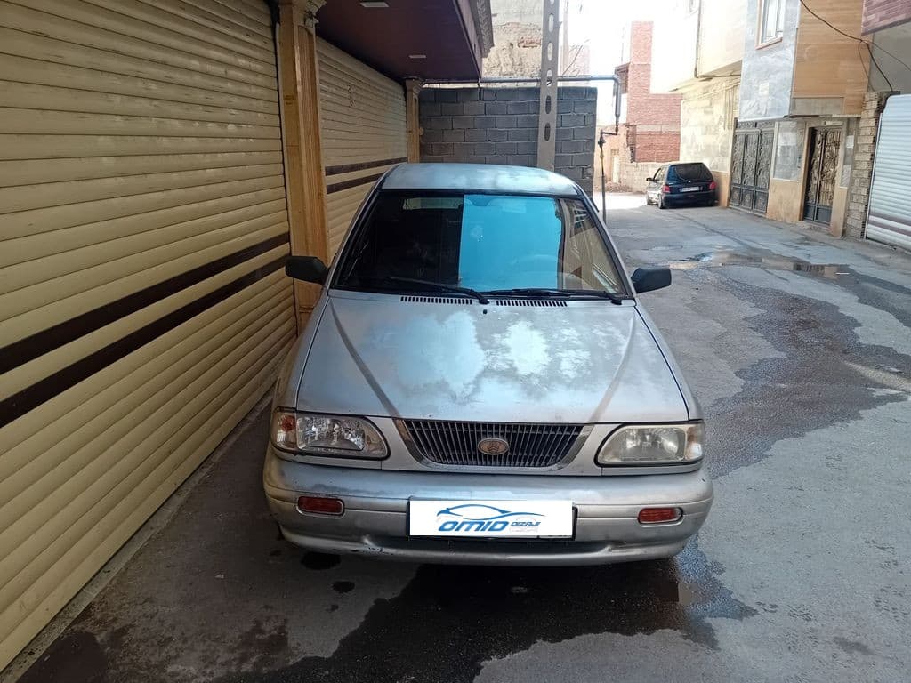 پراید ۱۴۱ نقرهای دوگانه کارخانه - Image 1