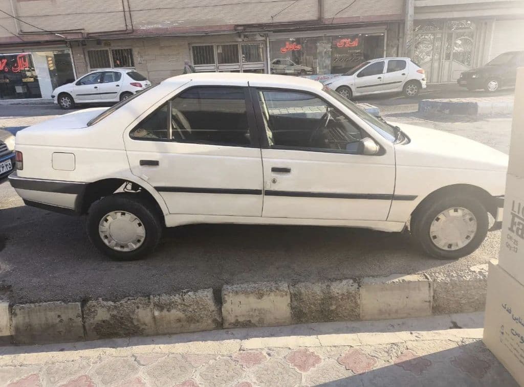 پژو آردی سفید مدل 84 - تصویر 1