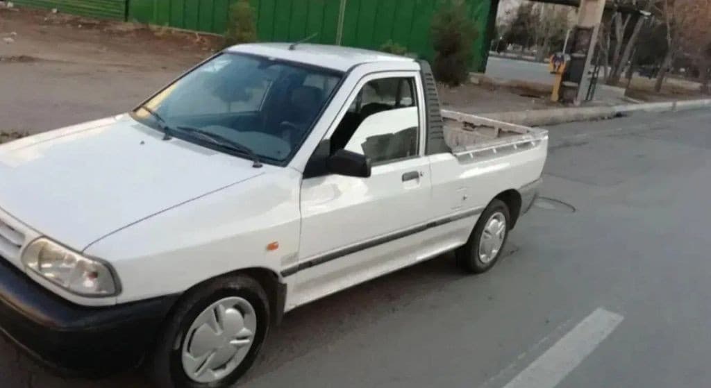 پراید وانت مدل93بیرنگ دوگانه کارخانه - Image 1