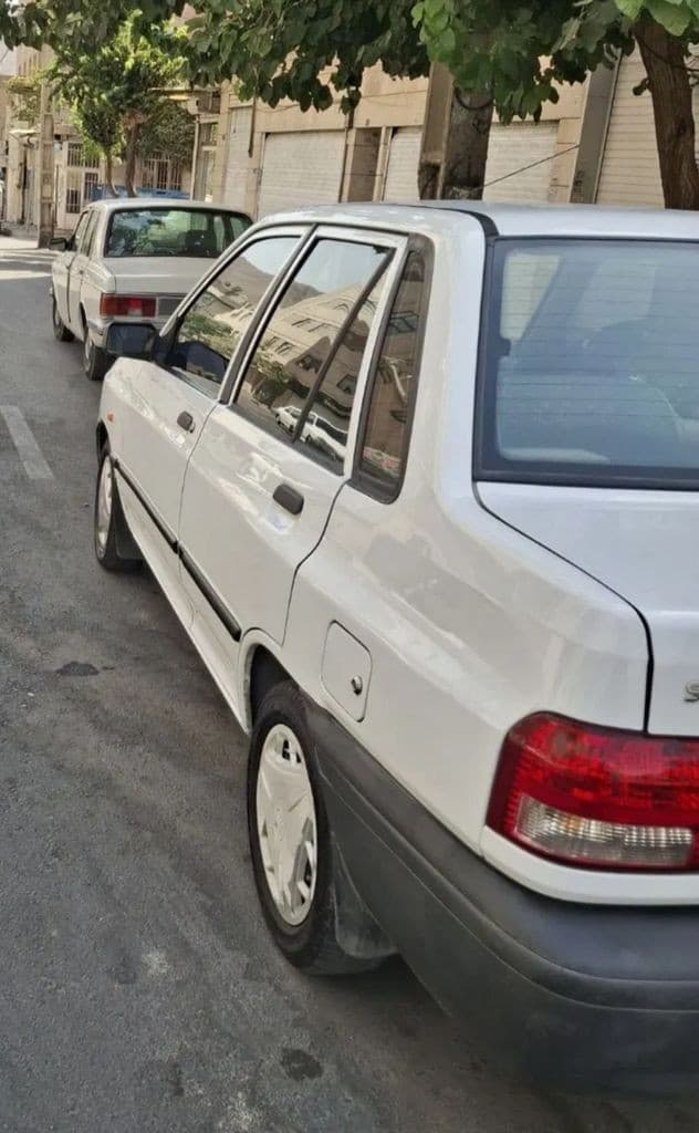 پراید بدون رنگ شاسی سالم تک برگ هیدرولیک - Image 1