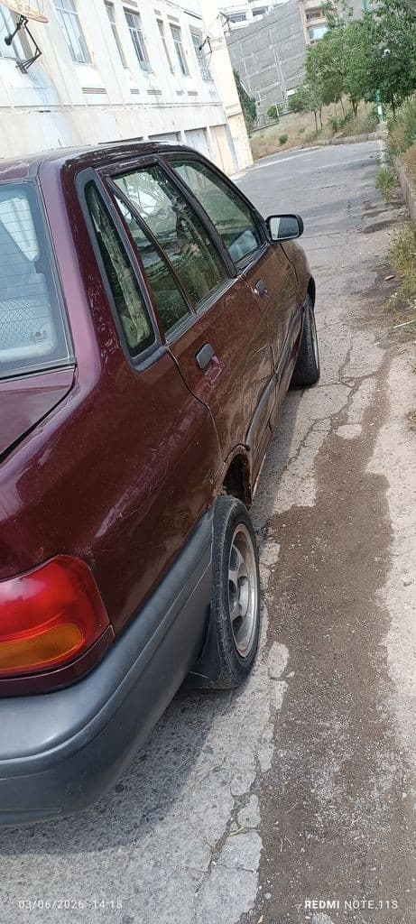 پراید زرشکی بدون تصادف - Image 1