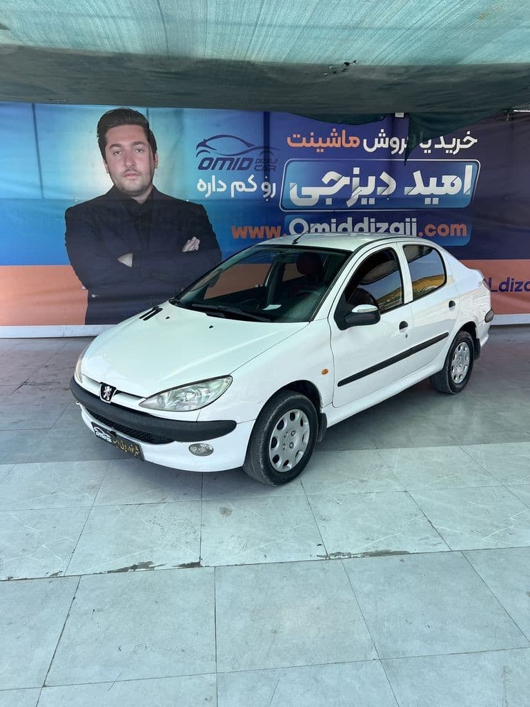 پژو ۲۰۶sdv20مدل ۸۸ - Image 1