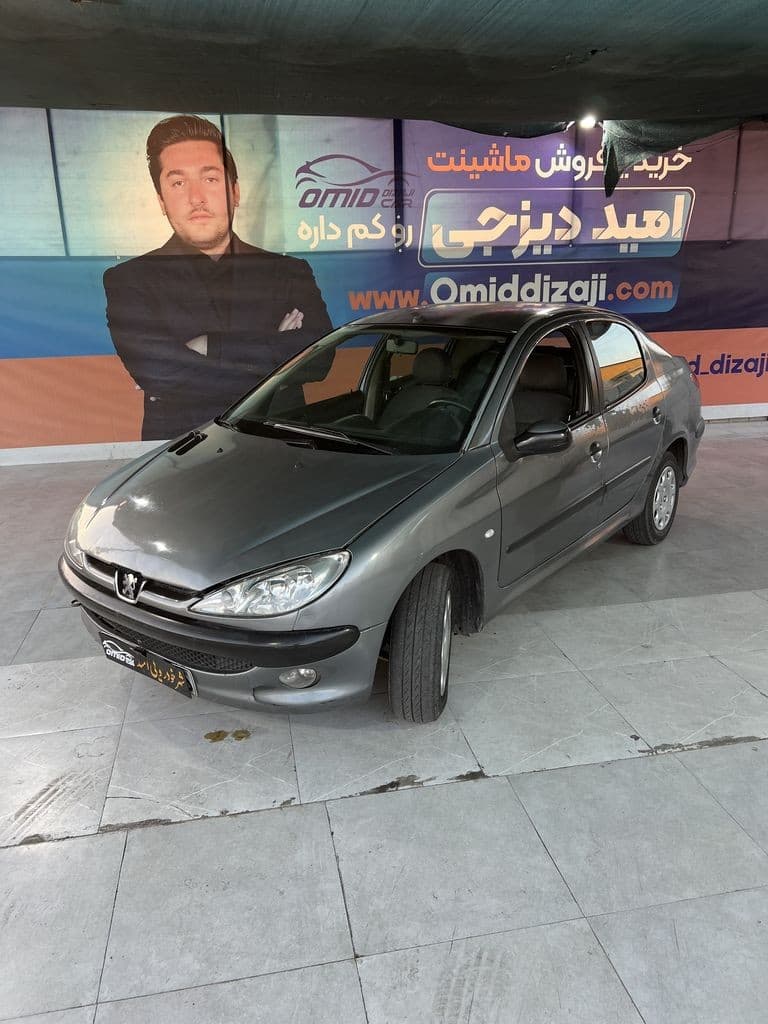 پژو 206 sd v8 مدل 88 - Image 1