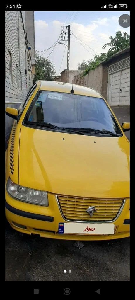 تاکسی سمند موتور ملی - Image 1