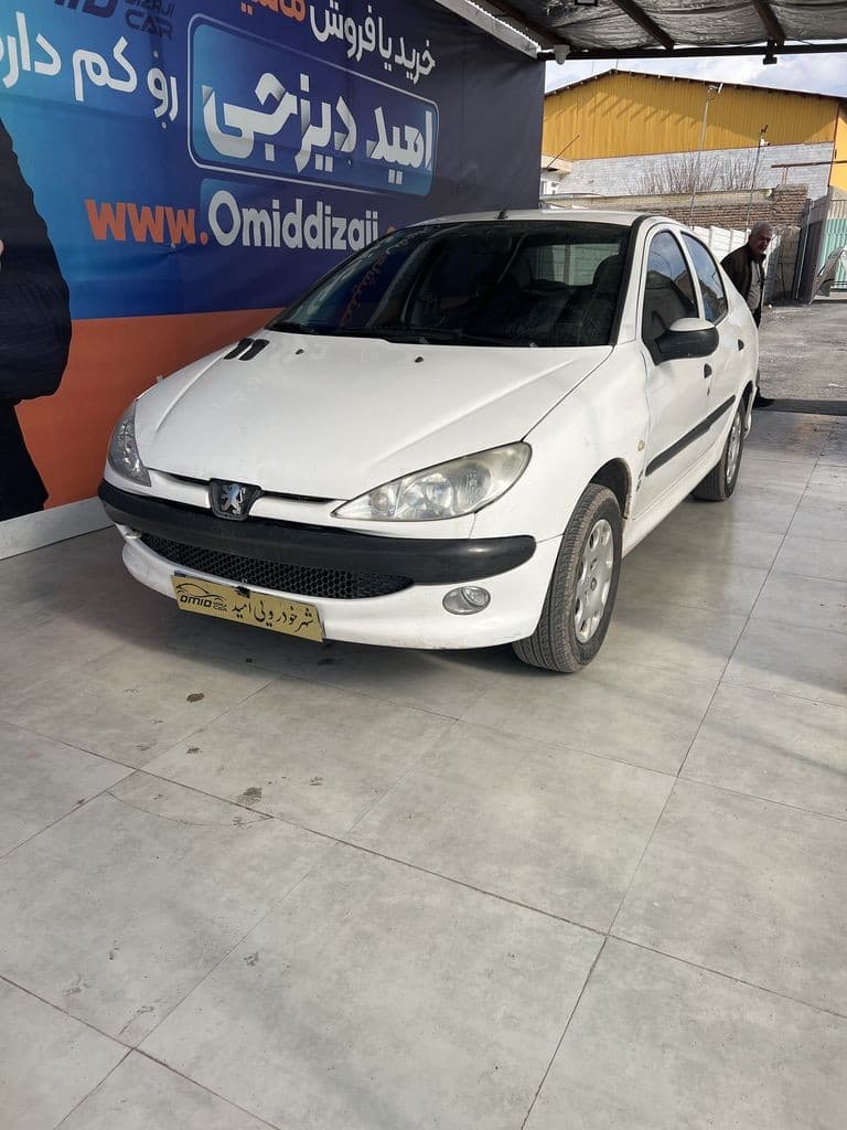 پژو ۲۰۶ sd. V8مدل ۹۱اعلامی مالک - Image 1