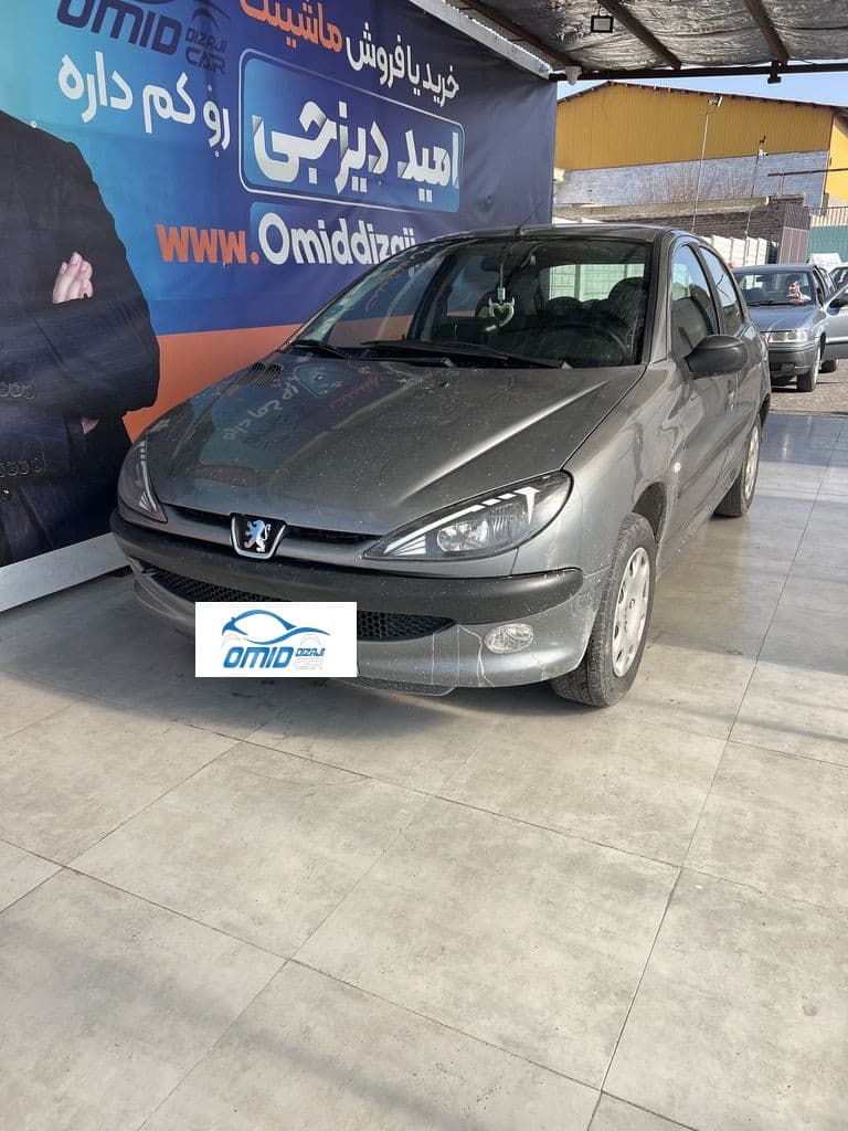 پژو ۲۰۶ تیپ ۲مدل ۸۹ - Image 1